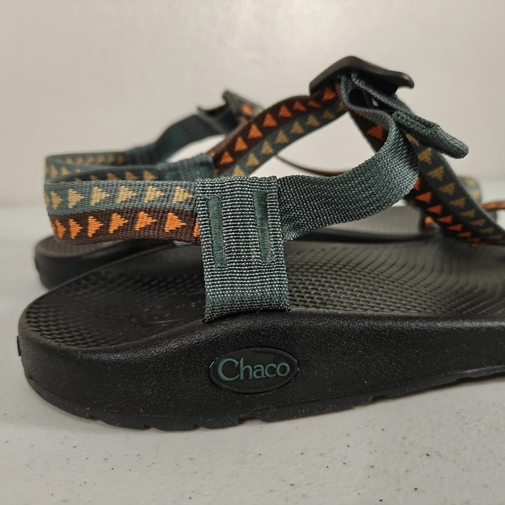 Chaco Bodhi Wedge Sandal Dark Forest Men's Size 13Adjustable Strap Lightweight